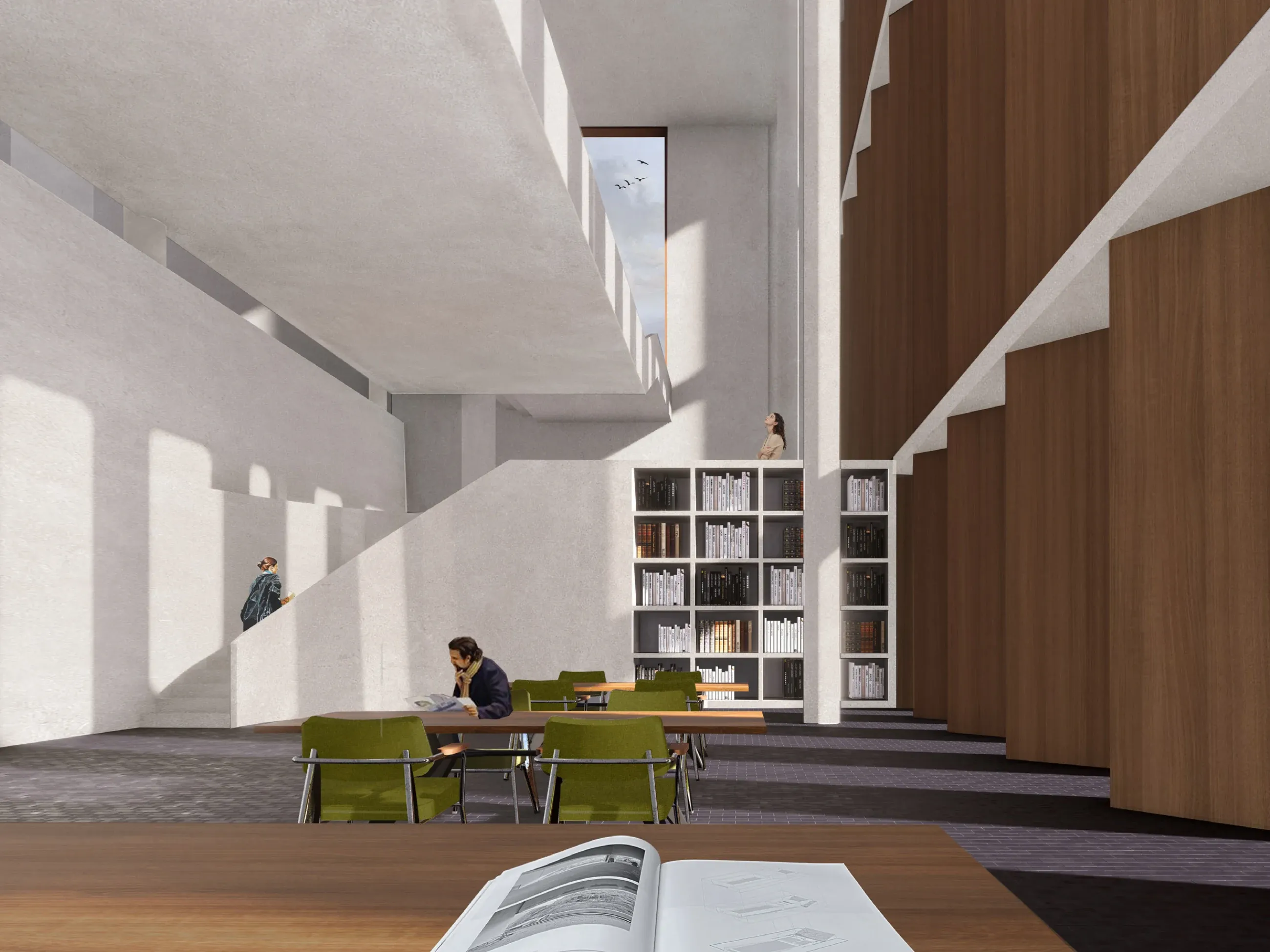 Une école d'architecture, Au cœur d'Ivry-sur-Seine, Ivry-sur-Seine, Val-de-Marne — visuel 1 sur 9