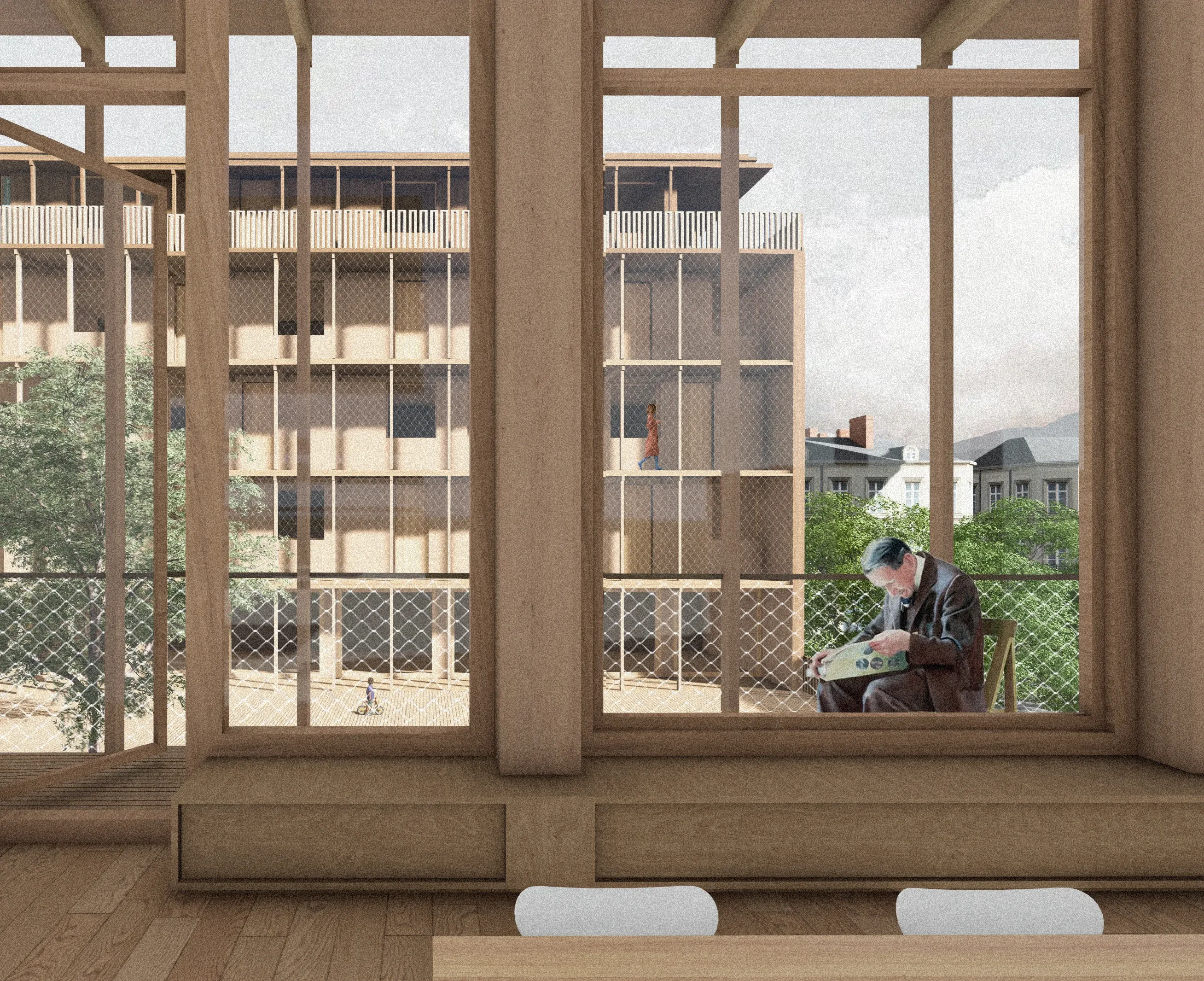 De la fenêtre à la rue, Learning from Genève, Quartier Grosselins, Genève — visuel 1 sur 9