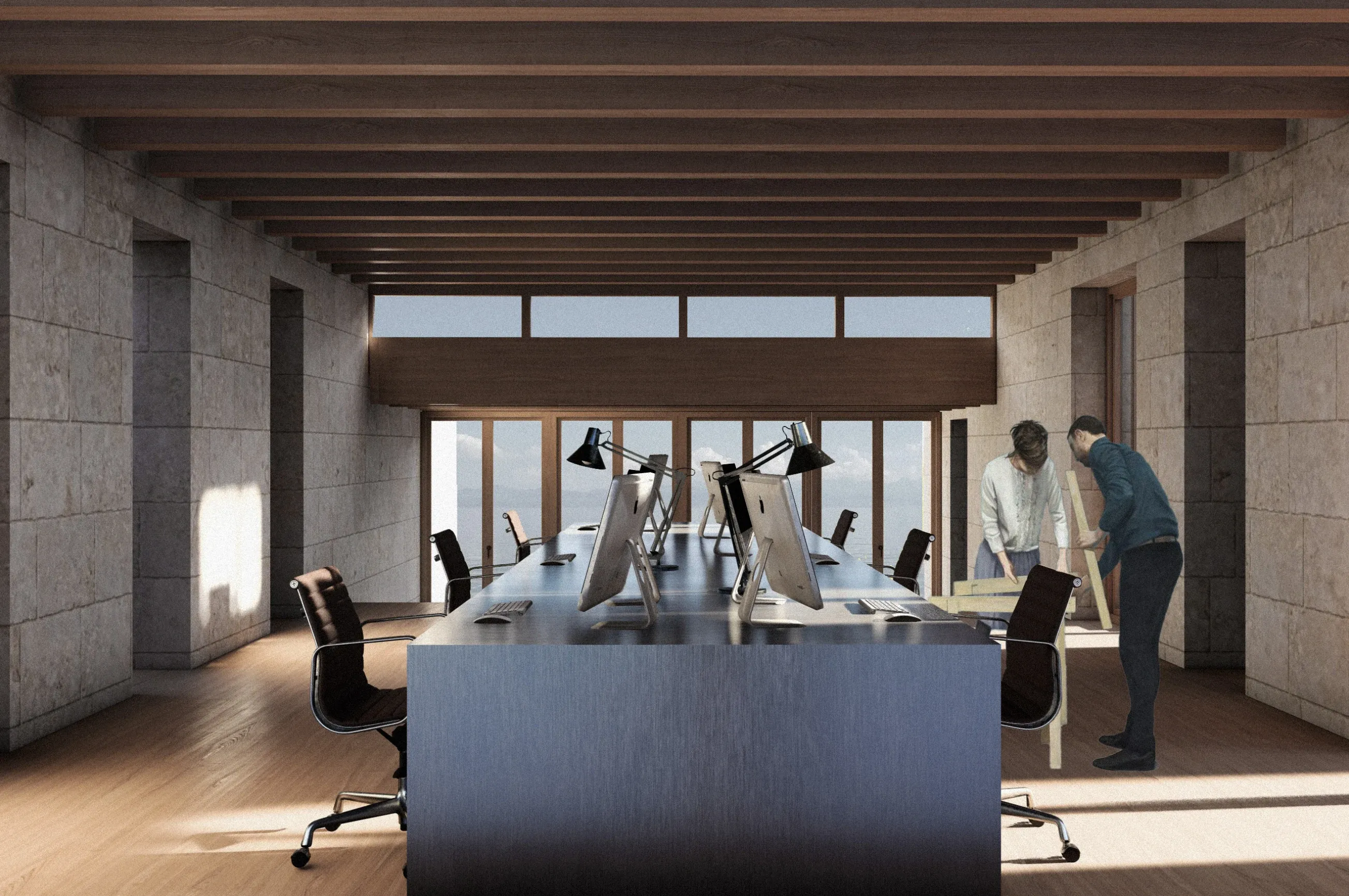 Habiter & travailler en symbiose, Maison individuelle & agence d'architecture, Saint-Paul-en-Chablais, Haute-Savoie — visuel 10 sur 16