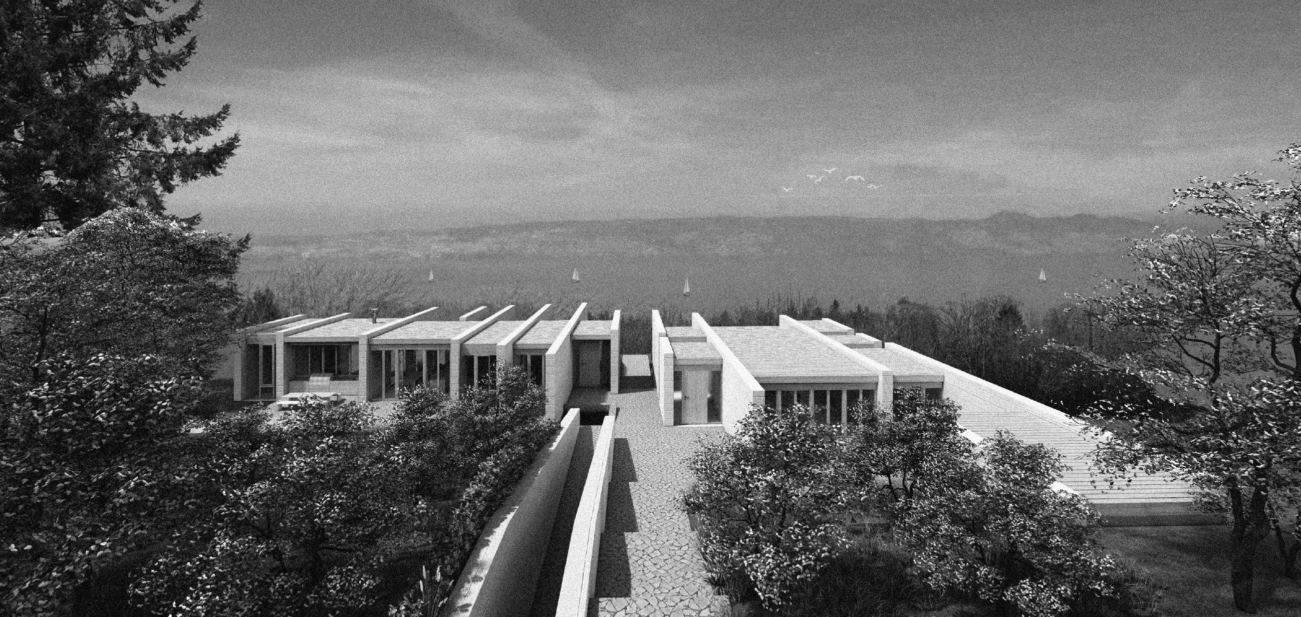 Habiter & travailler en symbiose, Maison individuelle & agence d'architecture, Saint-Paul-en-Chablais, Haute-Savoie — visuel 15 sur 16