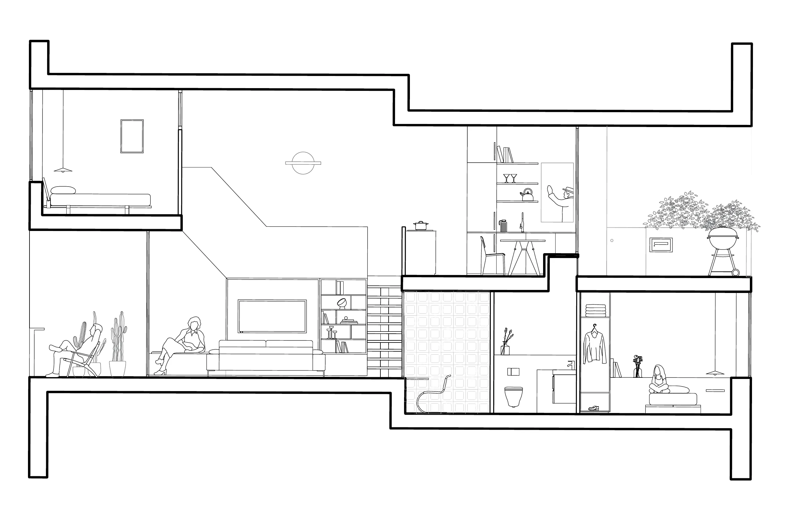 L'îlot Heurtault, 80 logements collectifs, Aubervilliers, Seine-Saint-Denis — visuel 4 sur 9