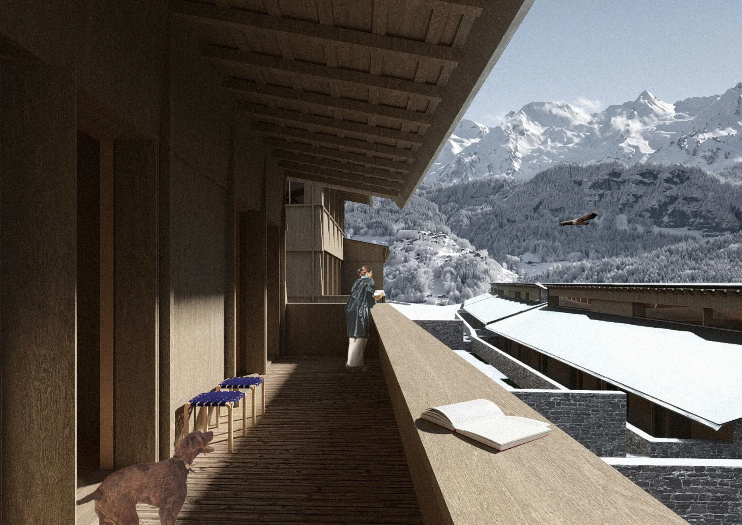 Village Olympique 2030, Alpes françaises, Saint-Jean-de-Sixt, Haute-Savoie — visuel 1 sur 22