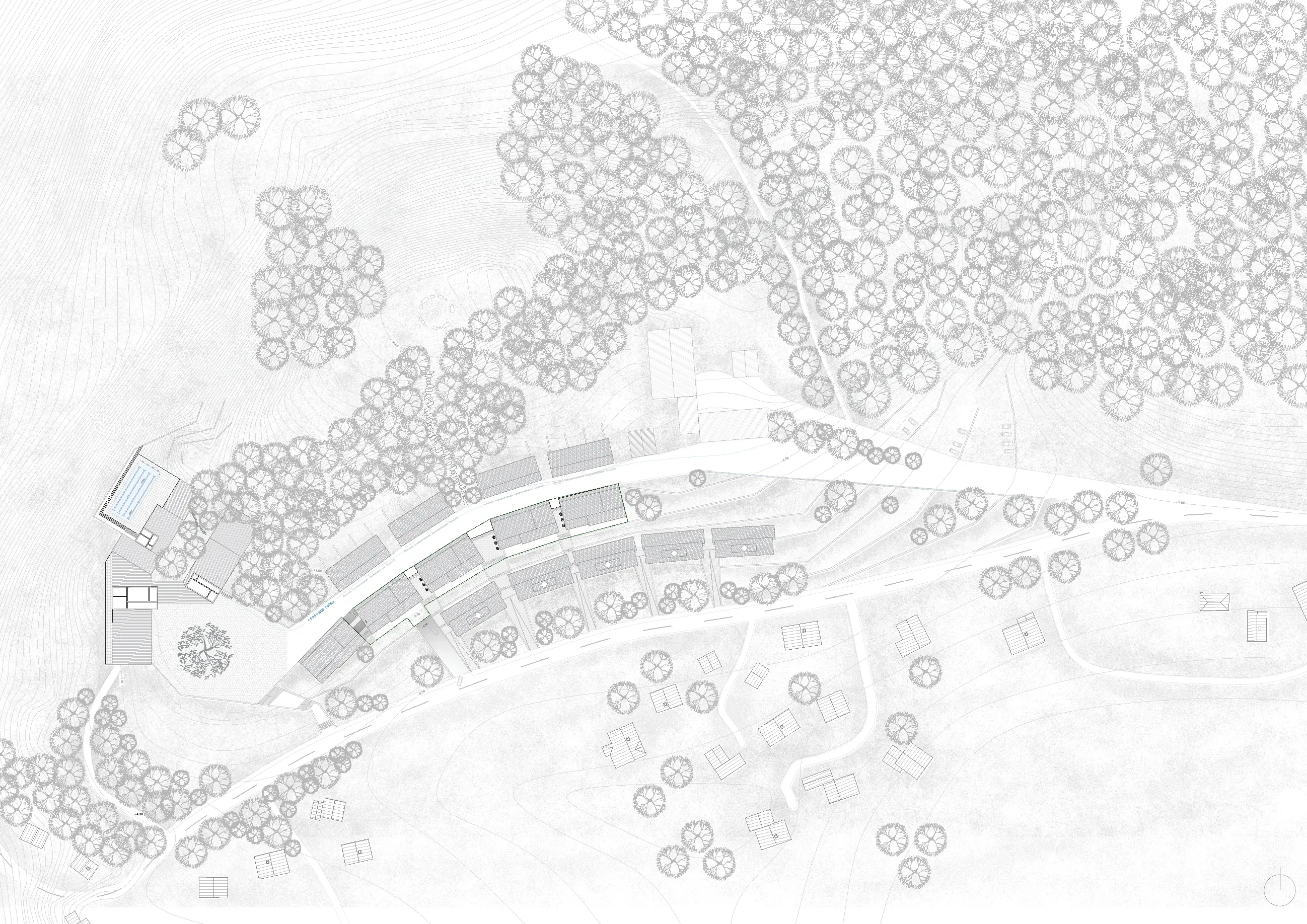 Village Olympique 2030, Alpes françaises, Saint-Jean-de-Sixt, Haute-Savoie — visuel 6 sur 22