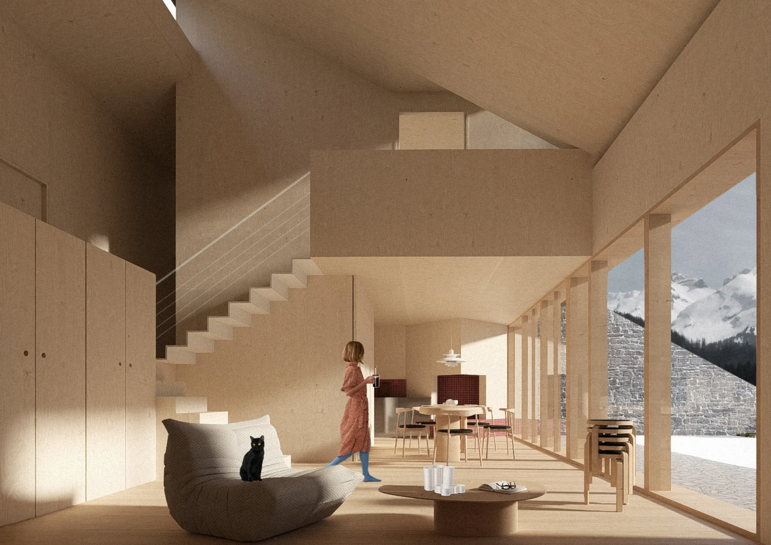 Village Olympique 2030, Alpes françaises, Saint-Jean-de-Sixt, Haute-Savoie — visuel 11 sur 22